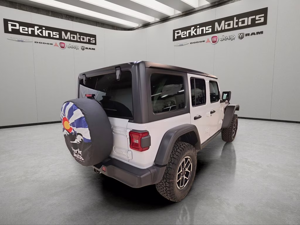 2026 bright white clearcoat Jeep Wrangler Rubicon 4X4 SUV