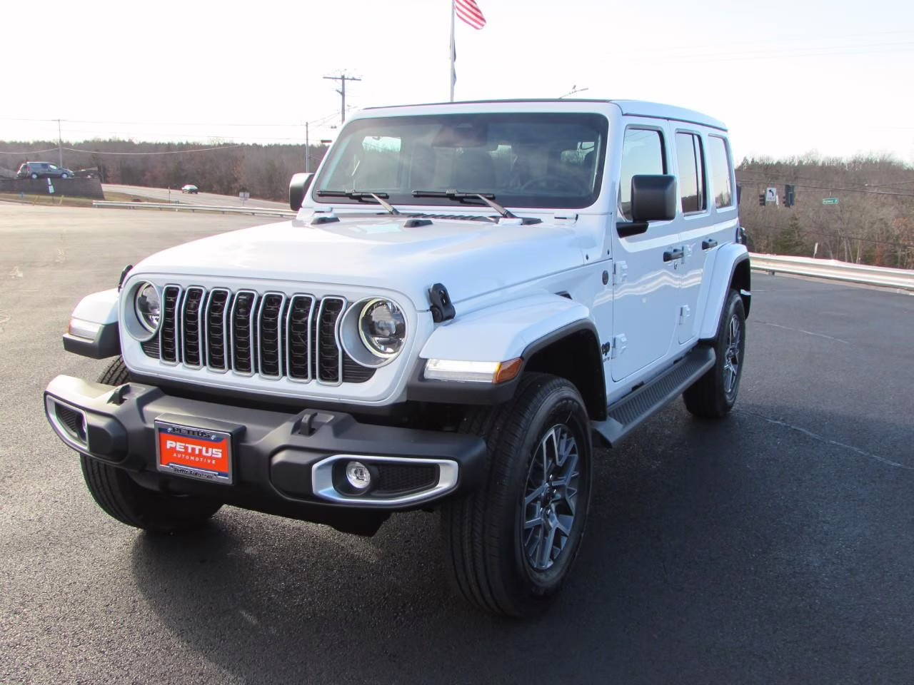 2026 Bright White Clearcoat Jeep Wrangler Sahara 4X4 SUV