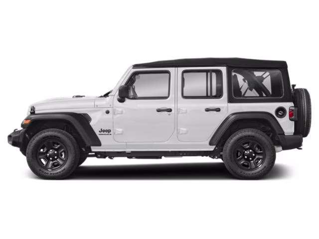 2026 White Jeep Wrangler Sahara 4X4 SUV
