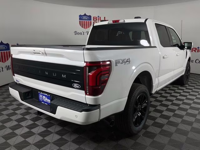 2026 White Metallic Ford F-150 Platinum 4X4 Truck