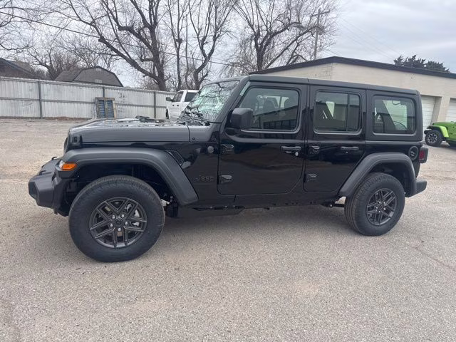 2026 Black Clearcoat Jeep Wrangler Sport 4X4 SUV