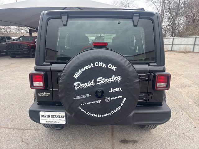 2026 Black Clearcoat Jeep Wrangler Sport 4X4 SUV