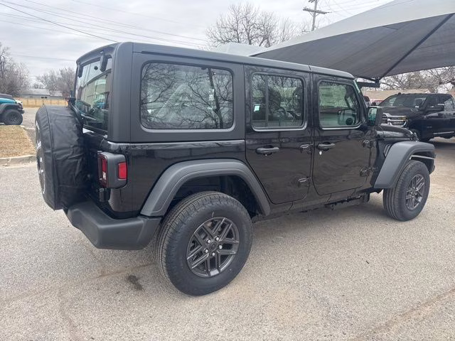 2026 Black Clearcoat Jeep Wrangler Sport 4X4 SUV