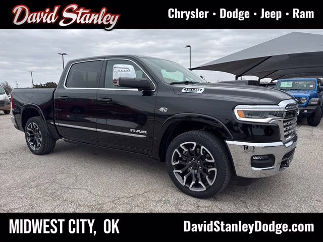 2026 Diamond Black Ram 1500 Limited 4X4 Truck