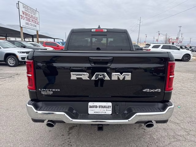 2026 Diamond Black Ram 1500 Limited 4X4 Truck