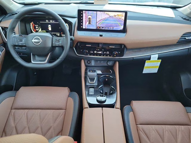 2026 Everest White Pearl/Super Black Nissan Rogue Platinum AWD SUV