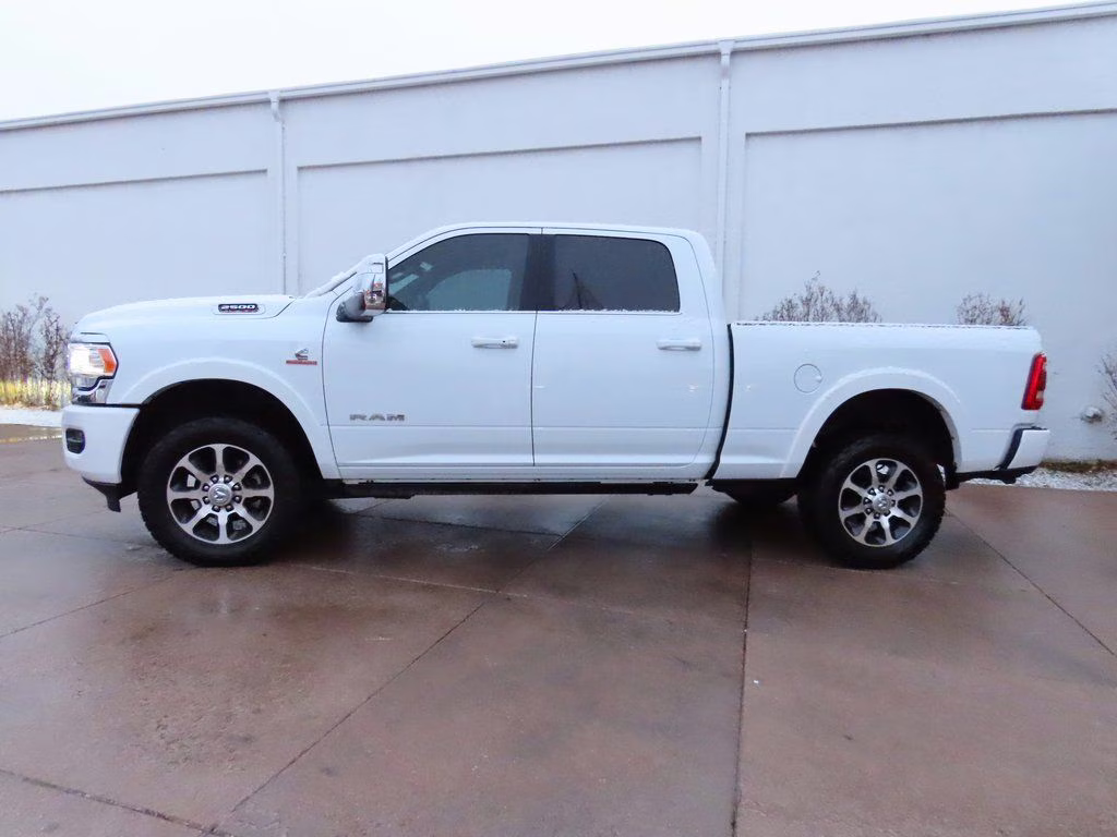 2024 Bright White Clearcoat Ram 2500 Longhorn 4X4 Truck