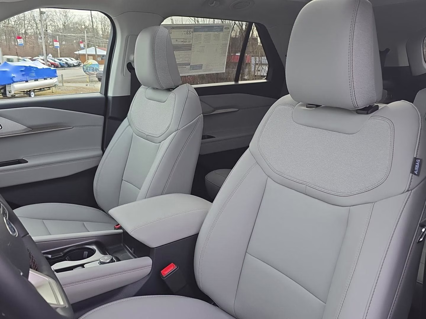 2026 Star White Metallic Tri-Coat Ford Explorer Active 4X4 SUV