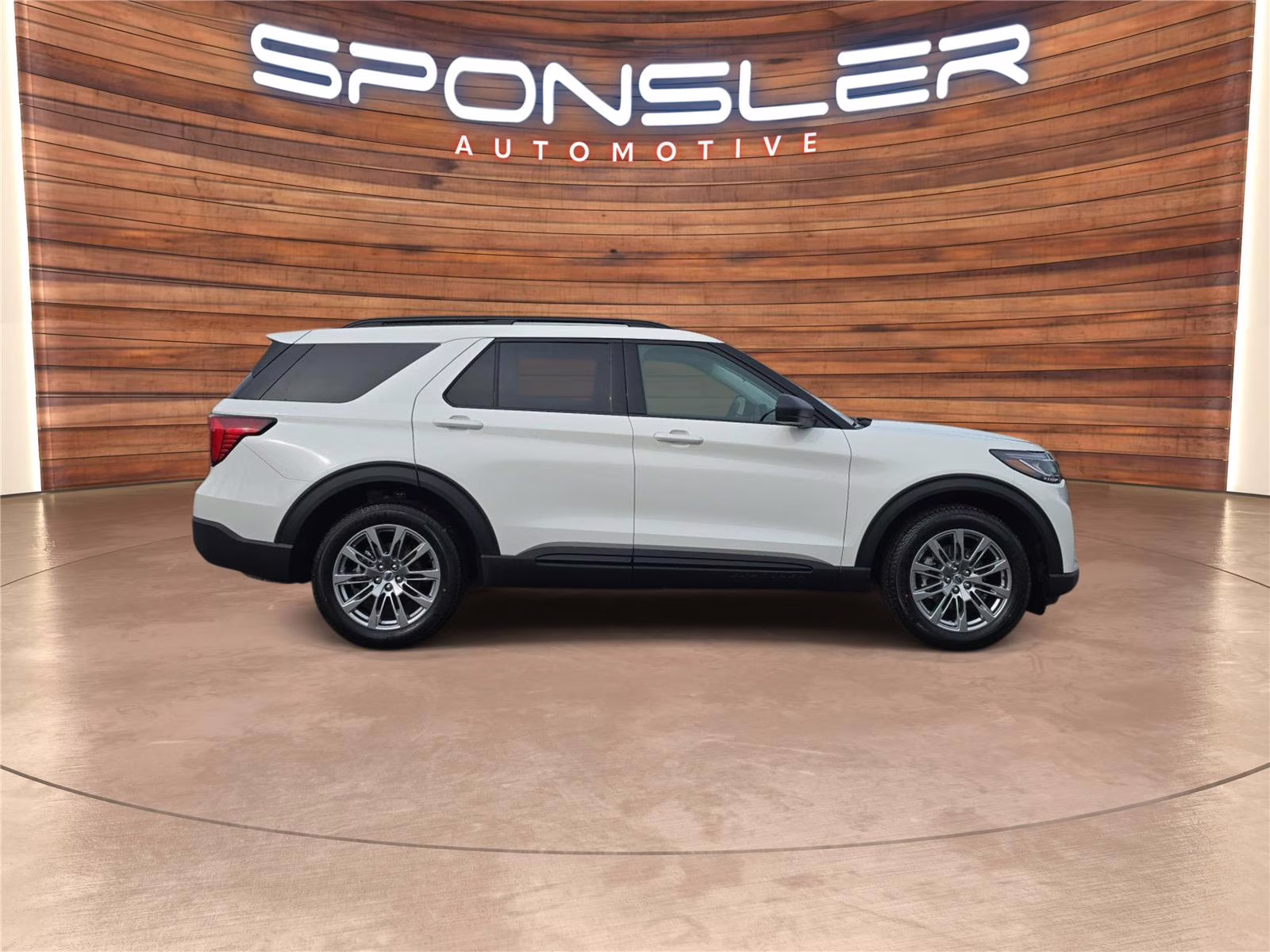 2026 Star White Metallic Tri-Coat Ford Explorer Active 4X4 SUV