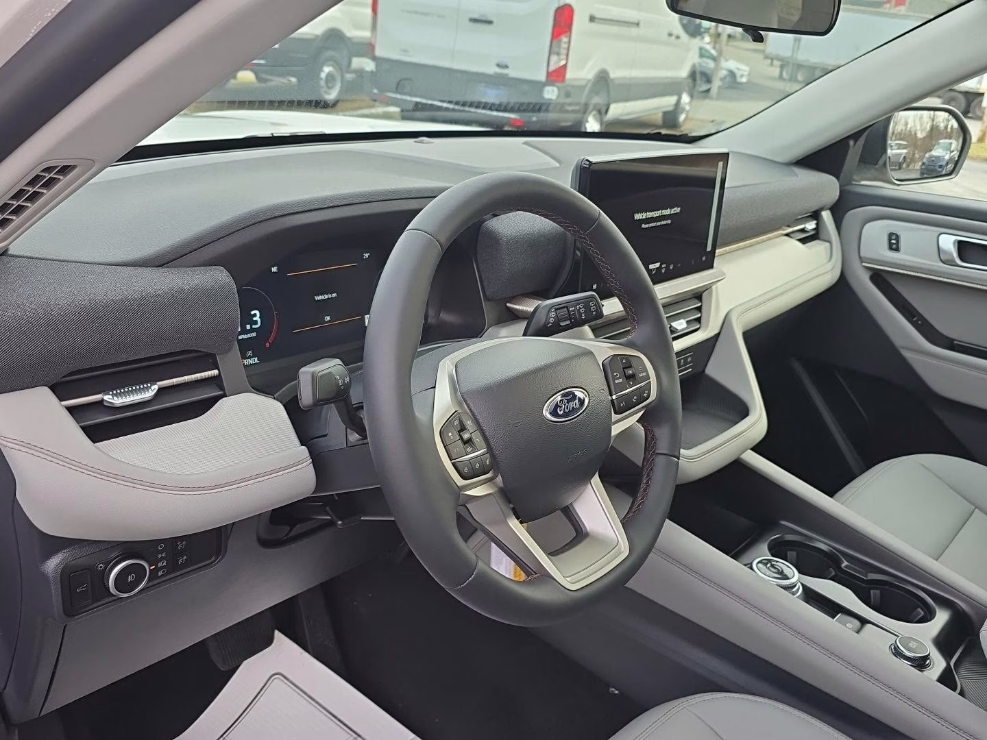 2026 Star White Metallic Tri-Coat Ford Explorer Active 4X4 SUV