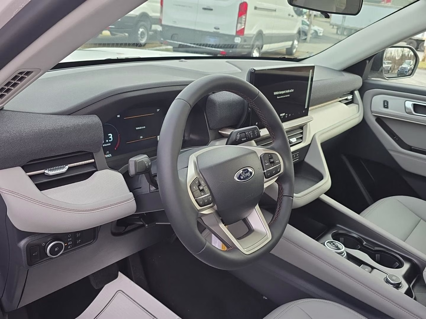 2026 Star White Metallic Tri-Coat Ford Explorer Active 4X4 SUV