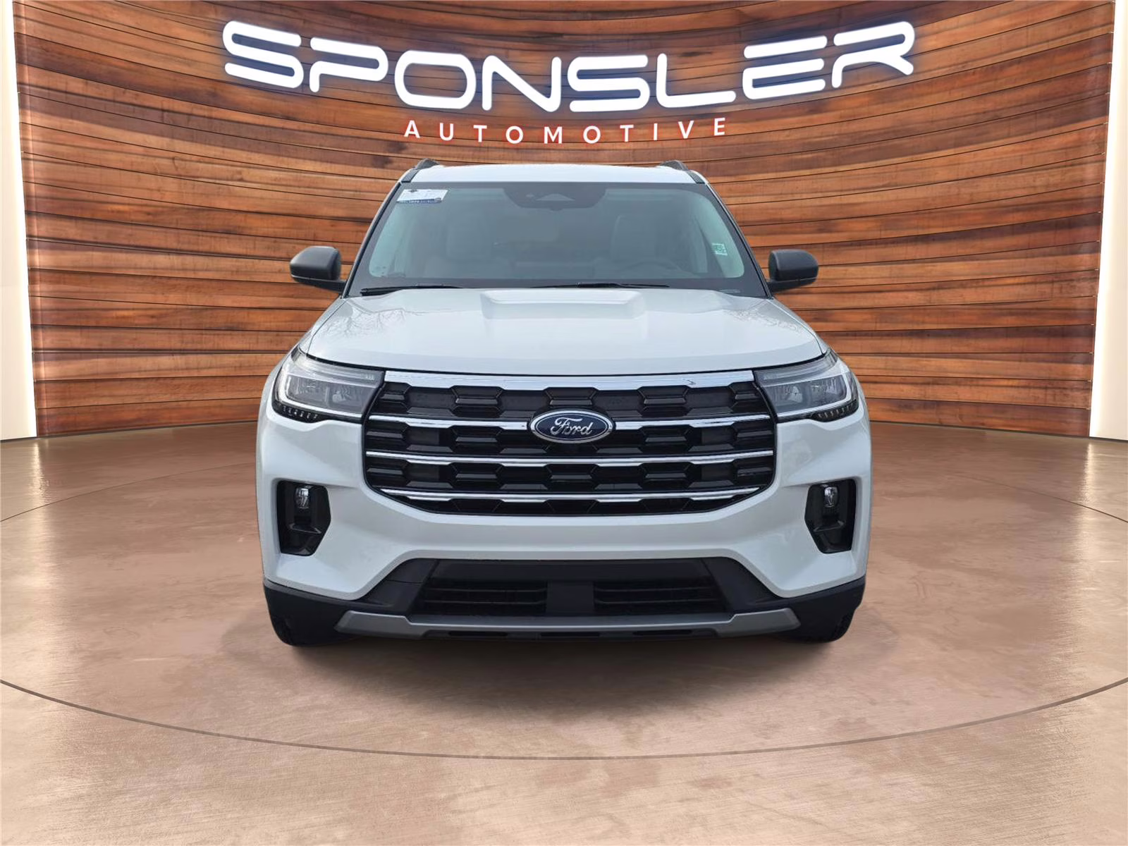 2026 Star White Metallic Tri-Coat Ford Explorer Active 4X4 SUV