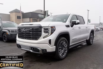 2023 White Frost Tricoat GMC Sierra 1500 Denali Ultimate 4X4 Truck