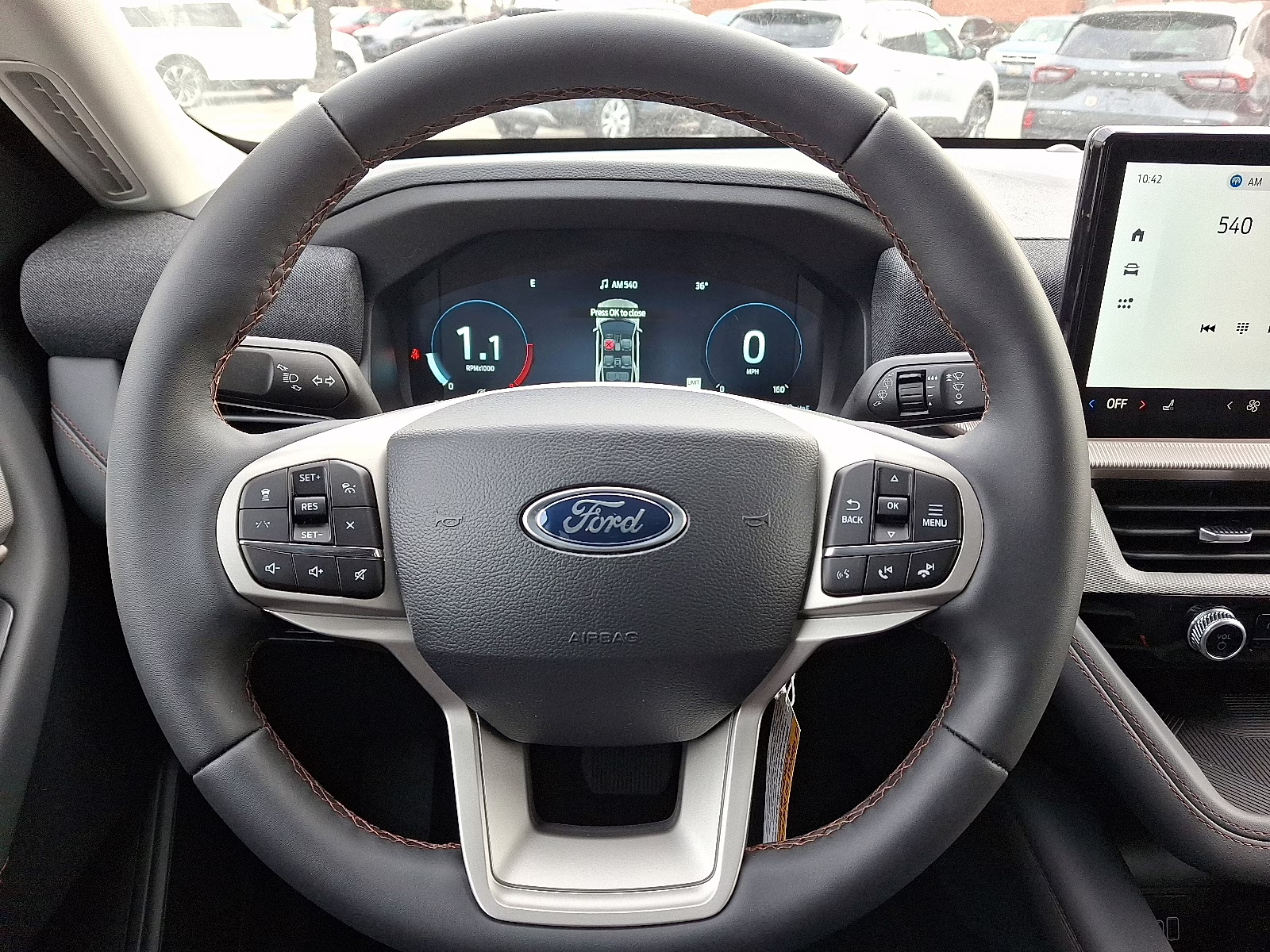 2026 Space White Metallic - A3 Ford Explorer Active 4X4