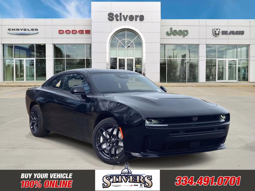 2026 Diamond Black Crystal Pearlcoat Dodge Charger R/T Scat Pack AWD Coupe