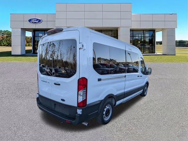 2025 Oxford White Ford Transit Passenger Wagon XL RWD Van