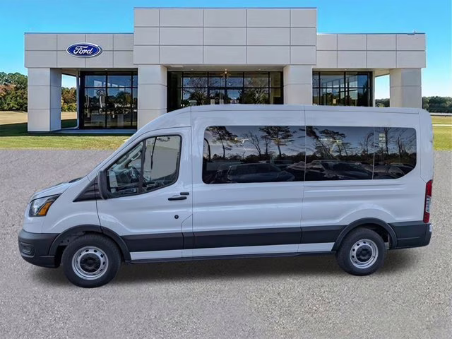 2025 Oxford White Ford Transit Passenger Wagon XL RWD Van