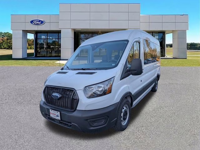 2025 Oxford White Ford Transit Passenger Wagon XL RWD Van