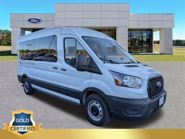2025 Oxford White Ford Transit Passenger Wagon XL RWD Van