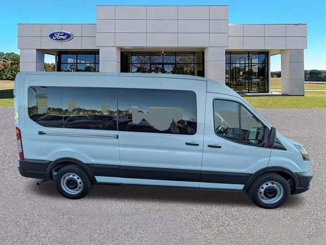 2025 Oxford White Ford Transit Passenger Wagon XL RWD Van