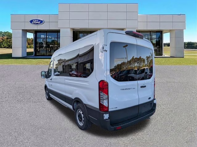 2025 Oxford White Ford Transit Passenger Wagon XL RWD Van