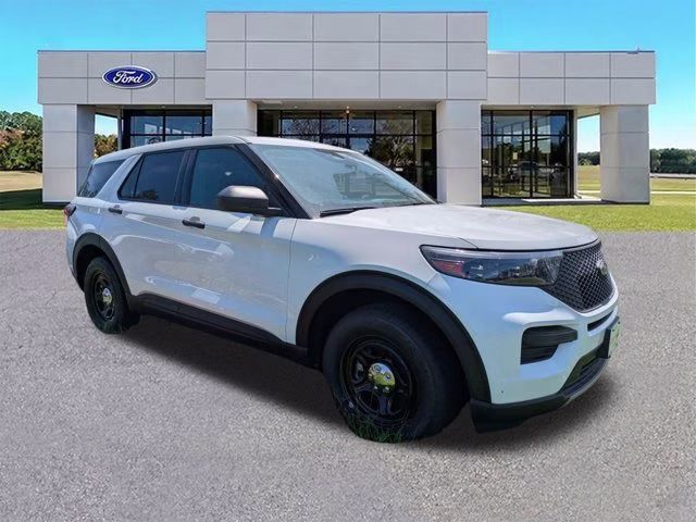 2026 Oxford White Ford Police Interceptor Utility AWD SUV