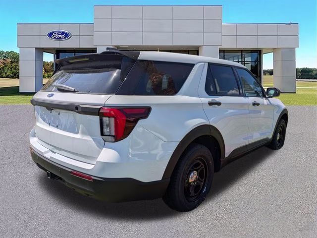 2026 Oxford White Ford Police Interceptor Utility AWD SUV