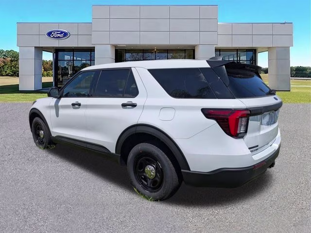 2026 Oxford White Ford Police Interceptor Utility AWD SUV