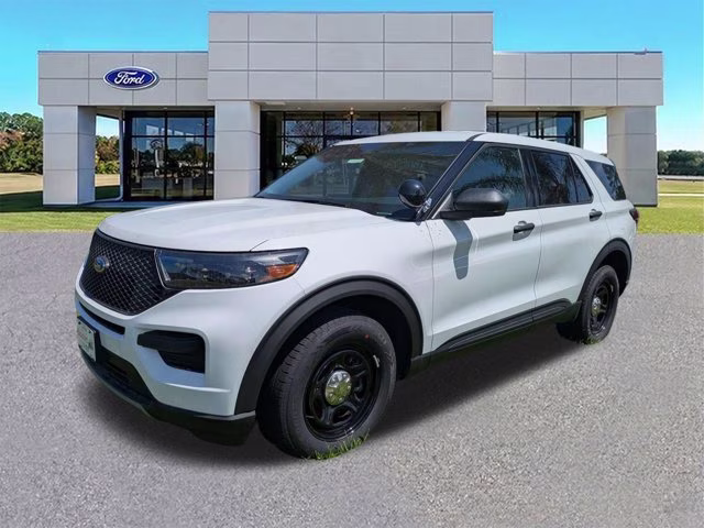 2026 Oxford White Ford Police Interceptor Utility AWD SUV