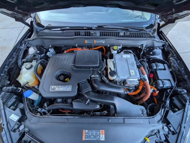 2019 Black Ford Fusion Energi Titanium FWD Sedan