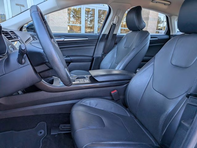 2019 Black Ford Fusion Energi Titanium FWD Sedan
