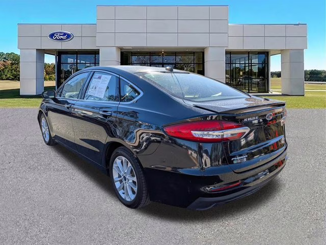 2019 Black Ford Fusion Energi Titanium FWD Sedan