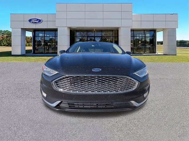 2019 Black Ford Fusion Energi Titanium FWD Sedan