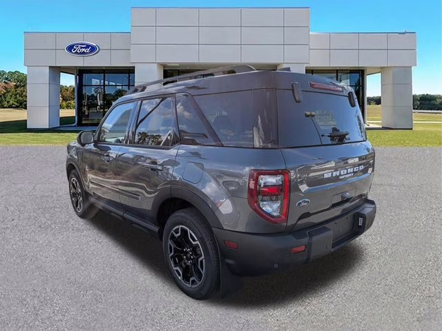 2025 Gray Metallic Ford Bronco Sport Outer Banks 4X4 SUV