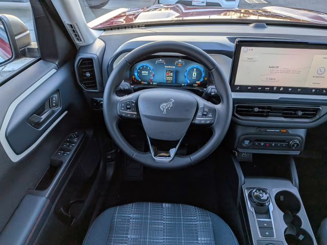 2025 Ruby Red Metallic Ford Bronco Sport Heritage 4X4 SUV