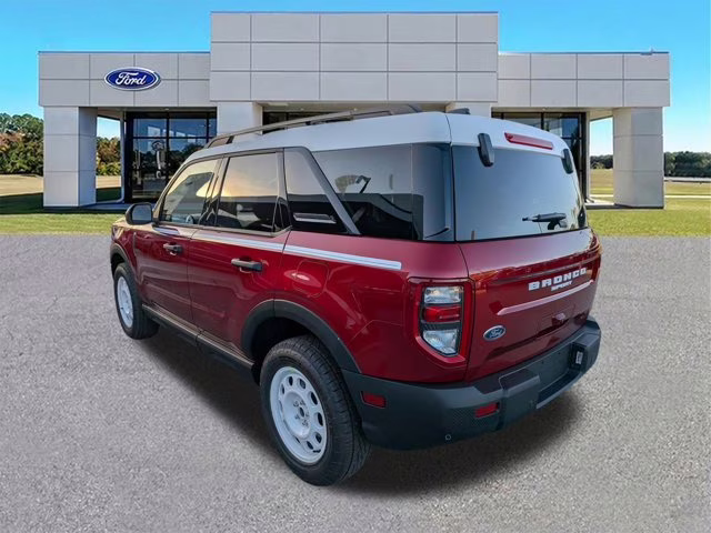 2025 Ruby Red Metallic Ford Bronco Sport Heritage 4X4 SUV
