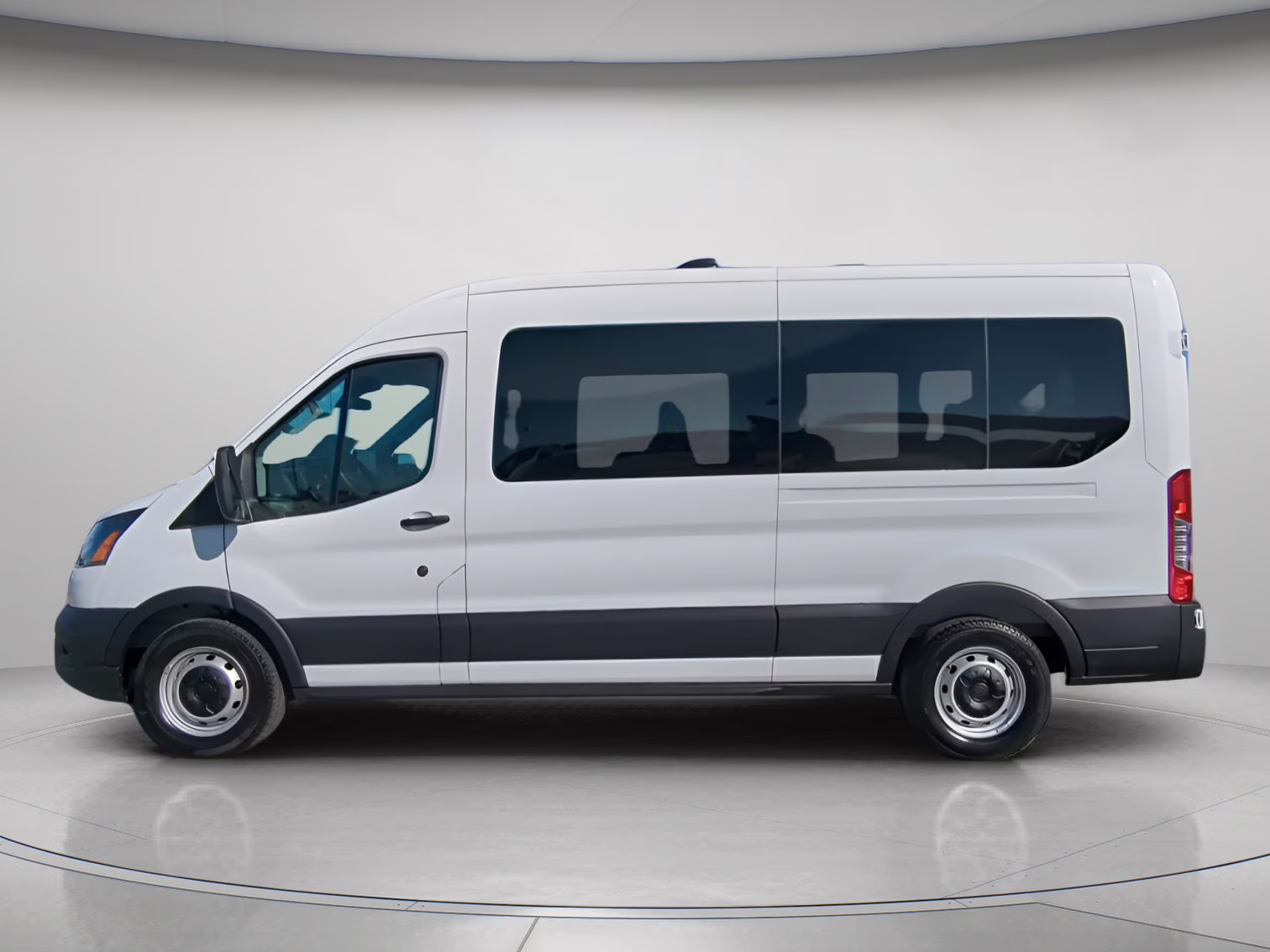 2026 Oxford White Ford Transit Passenger Wagon XL RWD Van