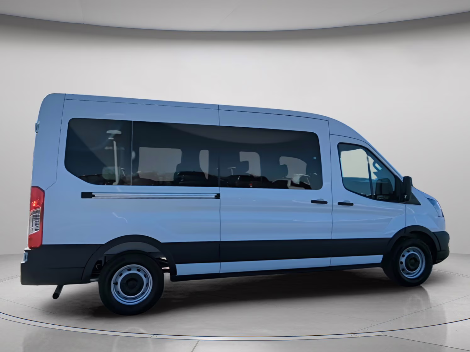 2026 Oxford White Ford Transit Passenger Wagon XL RWD Van