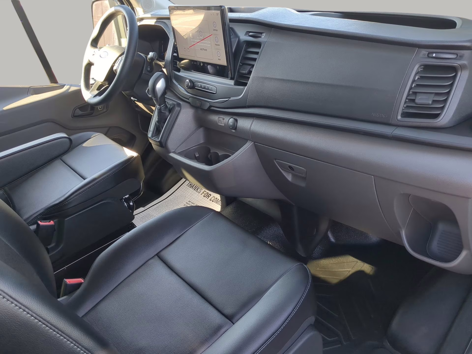 2026 Oxford White Ford Transit Passenger Wagon XL RWD Van