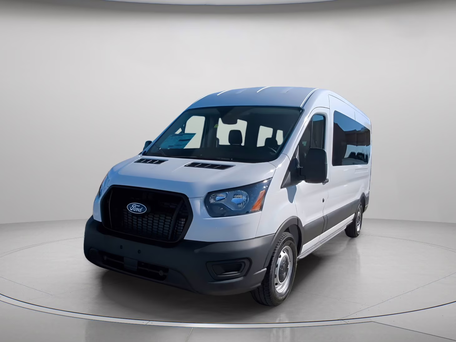 2026 Oxford White Ford Transit Passenger Wagon XL RWD Van