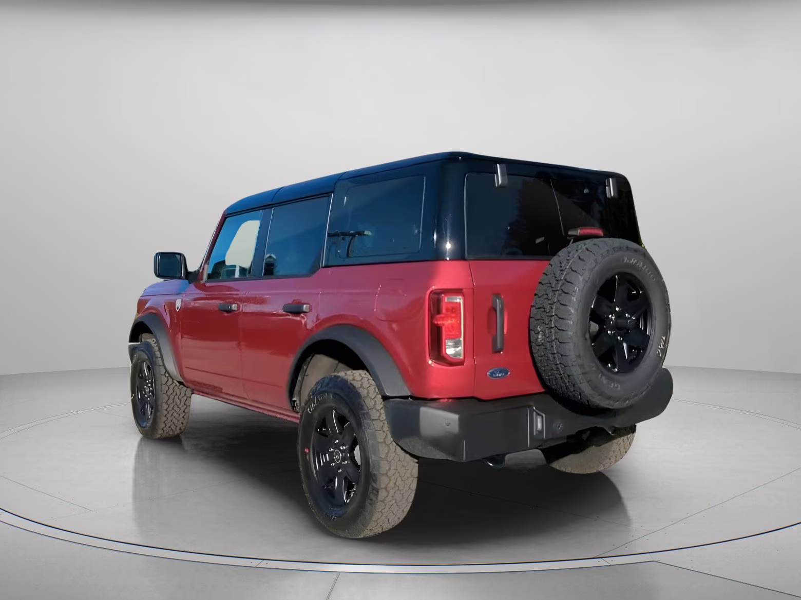 2025 Ruby Red Metallic Tinted Clearcoat Ford Bronco Big Bend 4X4 Convertible