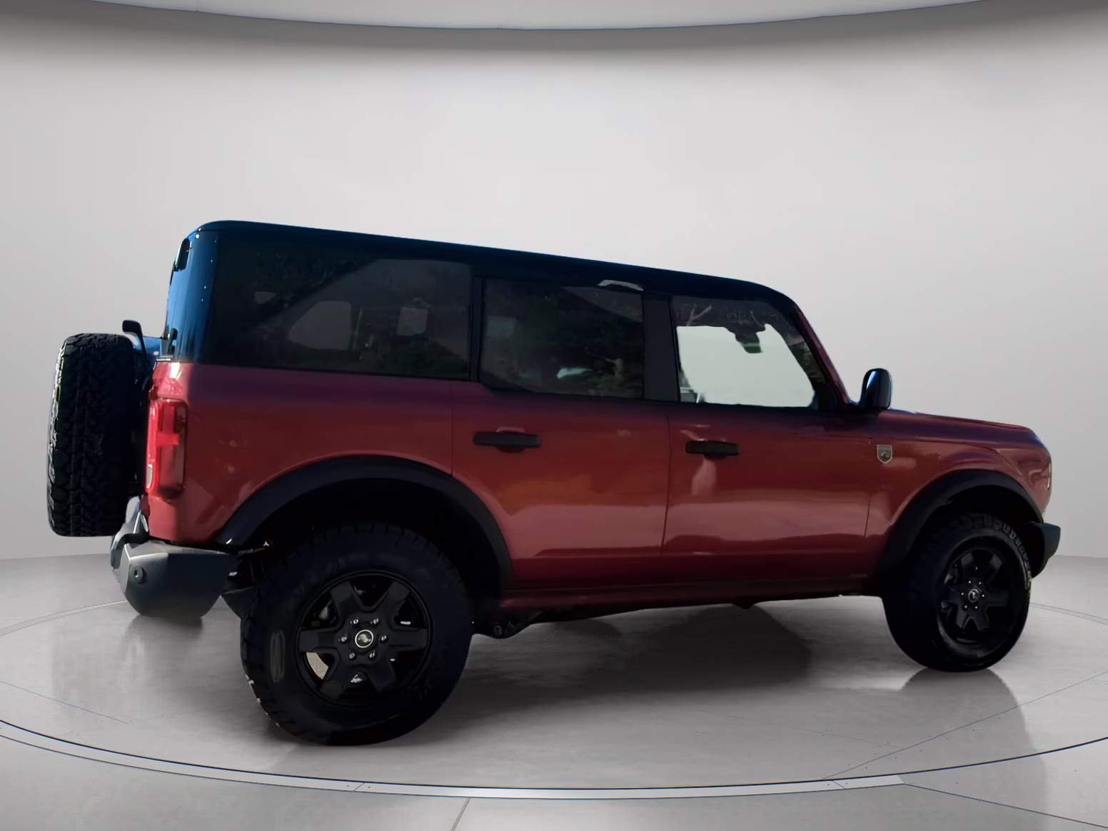 2025 Ruby Red Metallic Tinted Clearcoat Ford Bronco Big Bend 4X4 Convertible