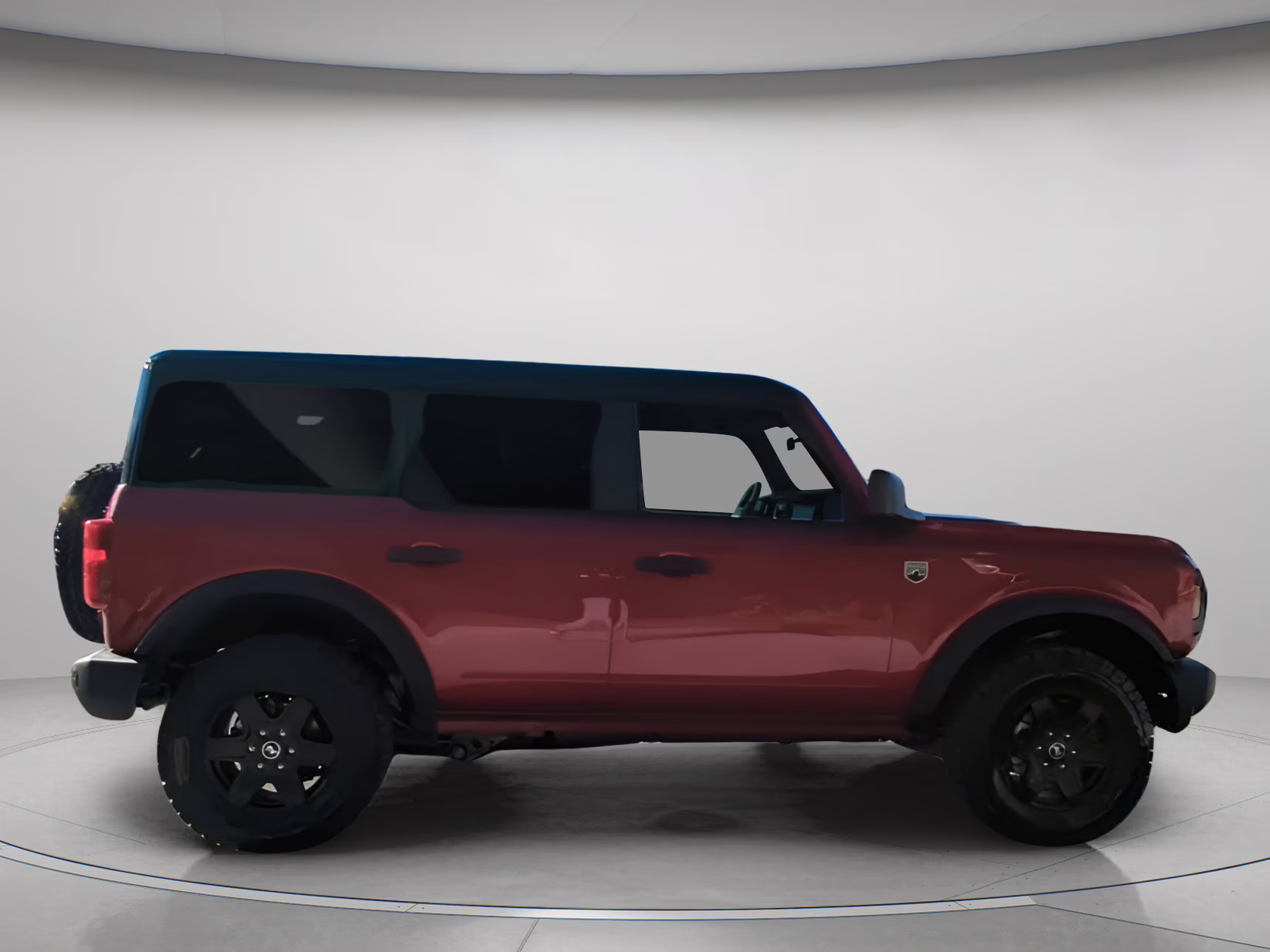 2025 Ruby Red Metallic Tinted Clearcoat Ford Bronco Big Bend 4X4 Convertible