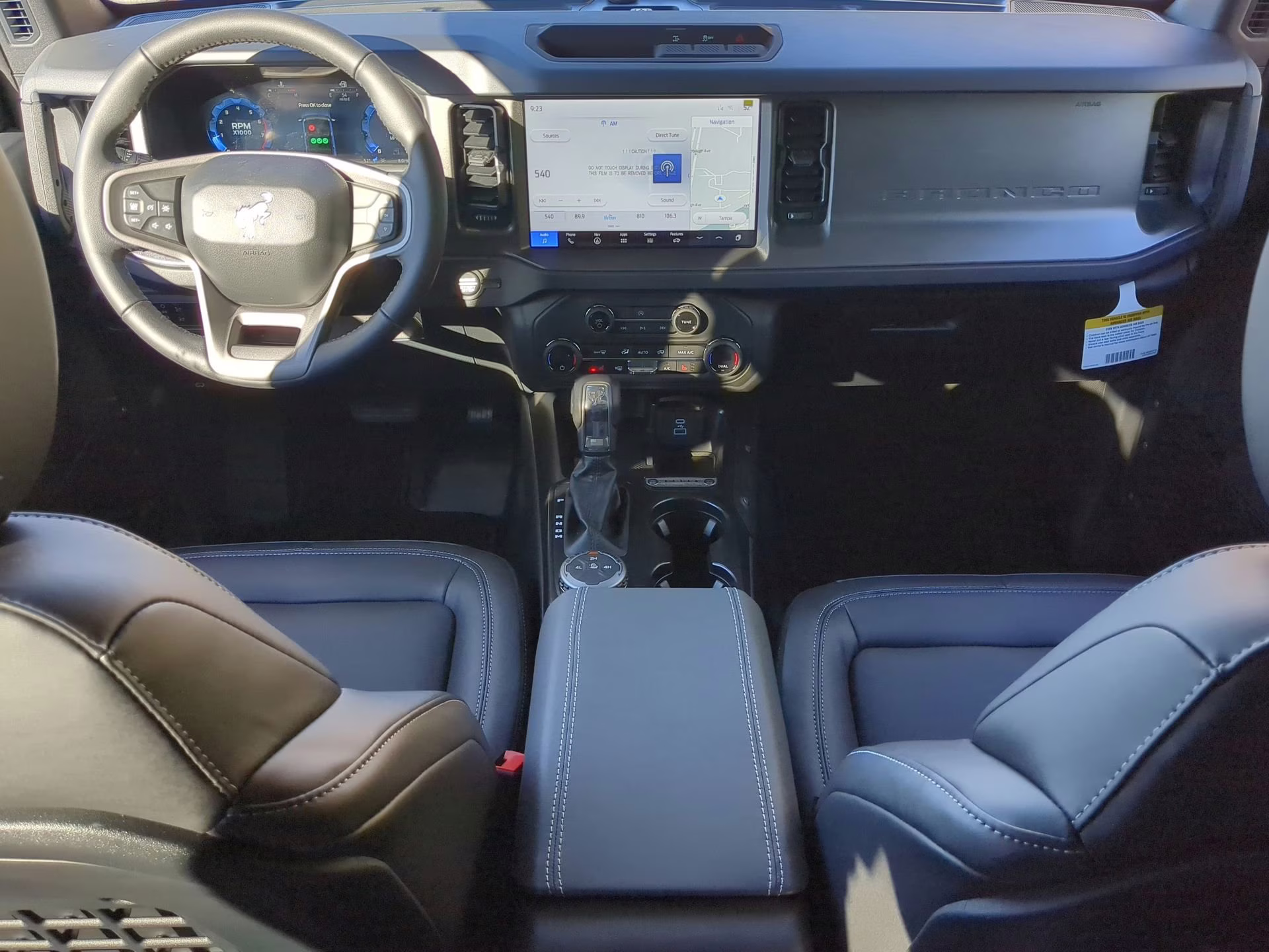 2025 Ruby Red Metallic Tinted Clearcoat Ford Bronco Big Bend 4X4 Convertible