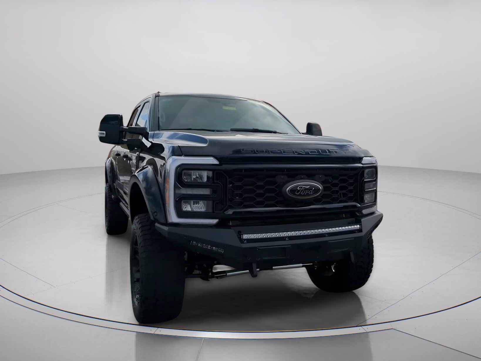 2026 Agate Black Metallic Ford Super Duty F-250 SRW LARIAT Crew Cab Pickup 4X4 Truck