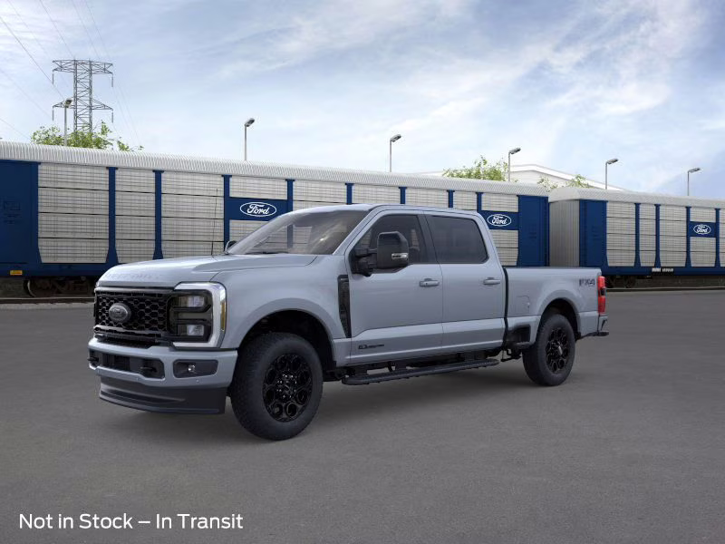 2026 Glacier Gray Metallic Tri-Coat Ford Super Duty F-250 SRW LARIAT Crew Cab Pickup 4X4 Truck