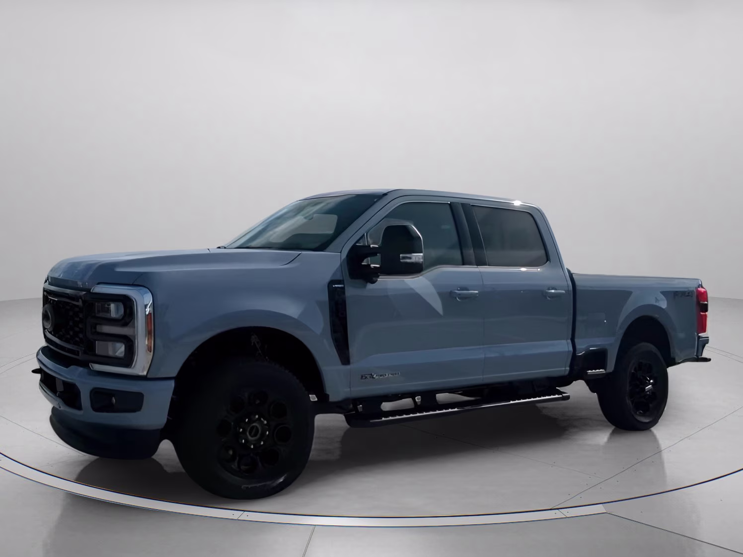 2026 Glacier Gray Metallic Tri-Coat Ford Super Duty F-250 SRW LARIAT Crew Cab Pickup 4X4 Truck