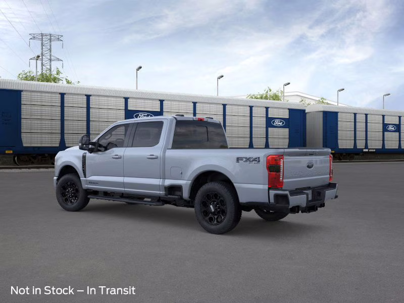 2026 Glacier Gray Metallic Tri-Coat Ford Super Duty F-250 SRW LARIAT Crew Cab Pickup 4X4 Truck