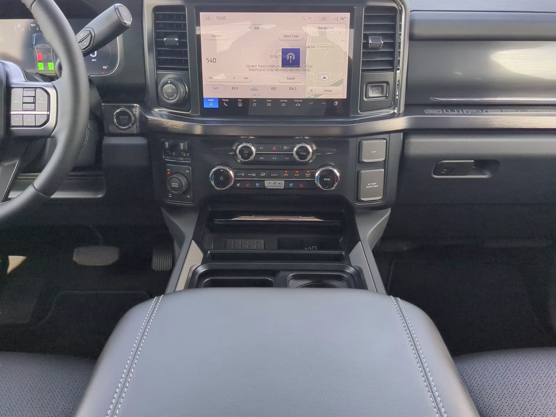 2026 Glacier Gray Metallic Tri-Coat Ford Super Duty F-250 SRW LARIAT Crew Cab Pickup 4X4 Truck