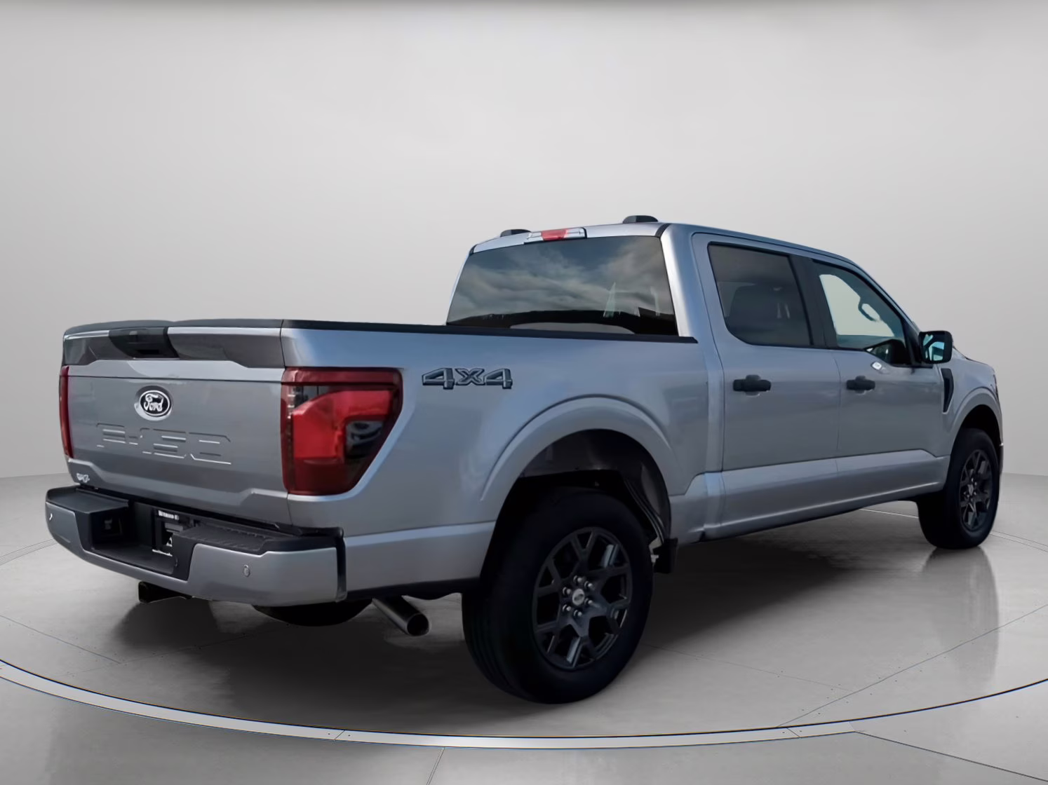 2026 Iconic Silver Metallic Ford F-150 STX Crew Cab Pickup 4X4 Truck